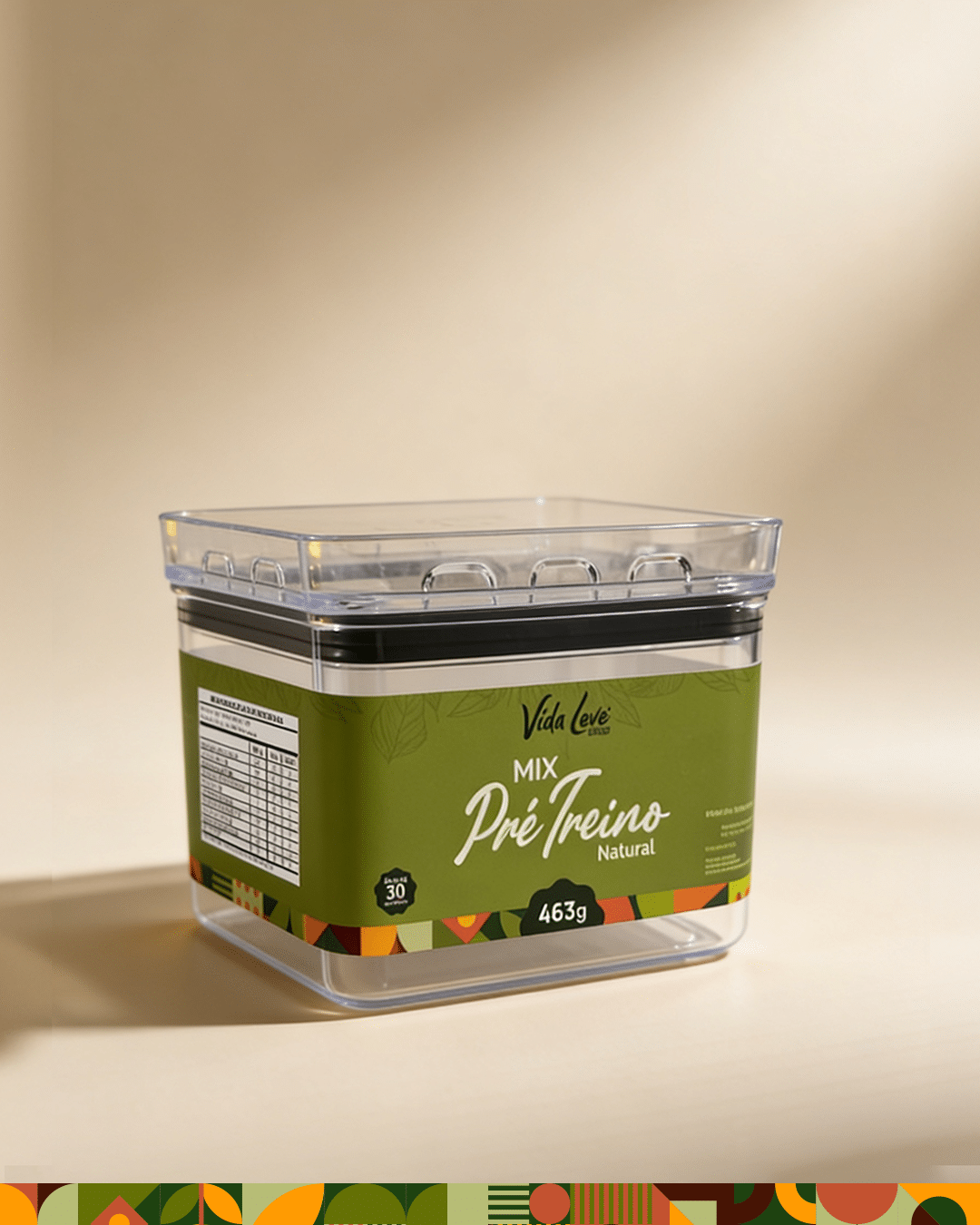Mix Pré-Treino Natural Vida Leve